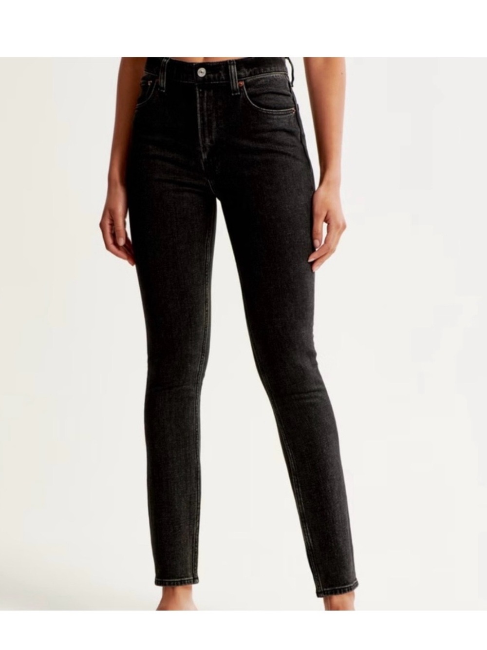 Abercrombie & Fitch Skinny High Rise great cond 31/12 Curve Love original $90